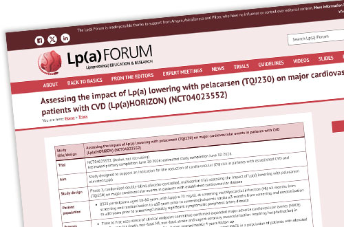 Pelacarsen trial